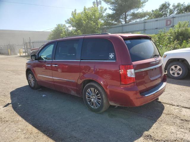 2C4RC1CG1DR616248 - 2013 CHRYSLER TOWN & COU TOURING L BURGUNDY photo 2