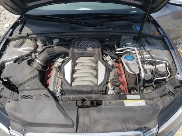 WAUVVAFR3BA037752 - 2011 AUDI S5 PRESTIGE 银色 照片 11