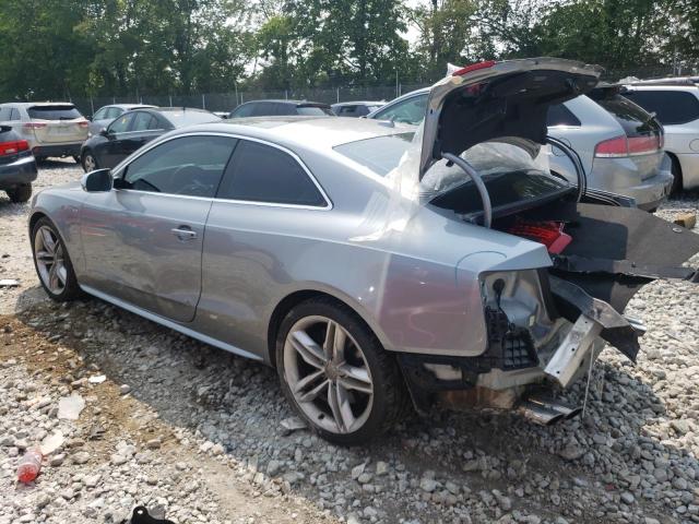 WAUVVAFR3BA037752 - 2011 AUDI S5 PRESTIGE SILVER photo 2