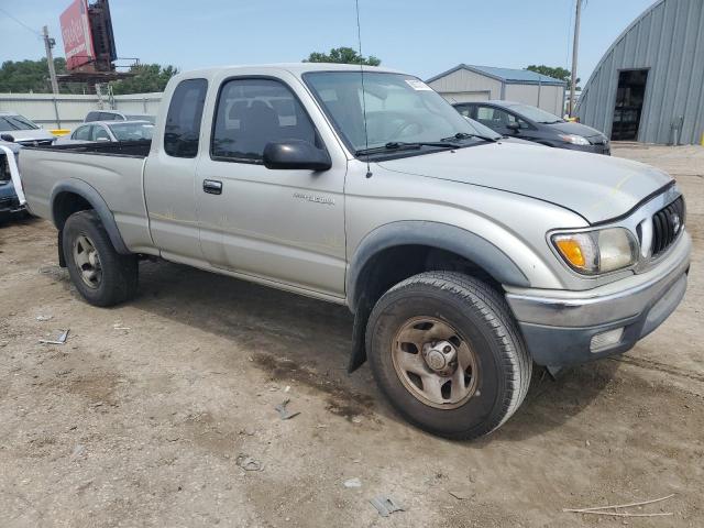 5TESN92NX2Z093779 - 2002 TOYOTA TACOMA XTRACAB PRERUNNER ვერცხლისფერი ფოტო 4