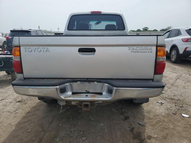 5TESN92NX2Z093779 - 2002 TOYOTA TACOMA XTRACAB PRERUNNER ვერცხლისფერი ფოტო 6