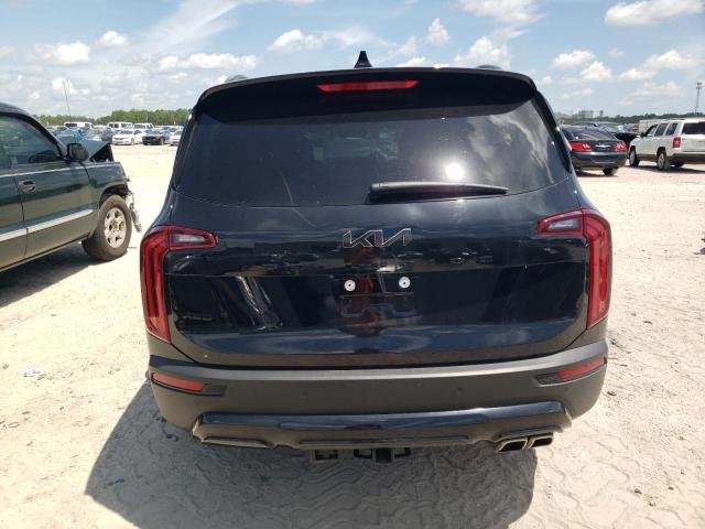 5XYP5DHCXNG319283 - 2022 KIA TELLURIDE SX BLACK photo 6