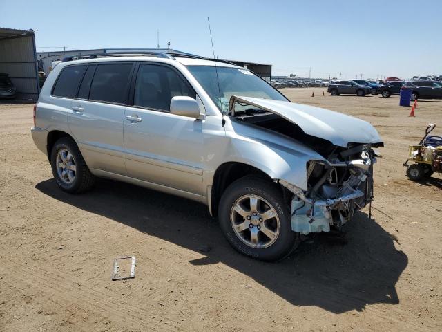 JTEEP21A640054098 - 2004 TOYOTA HIGHLANDER SILVER photo 4