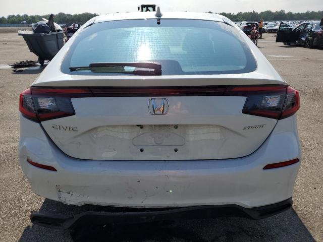 19XFL2H87NE023703 - 2022 HONDA CIVIC SPORT თეთრი ფოტო 6