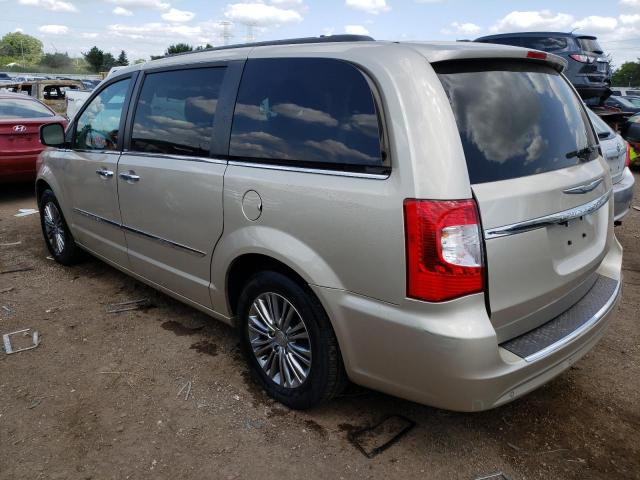 2C4RC1CG3ER198289 - 2014 CHRYSLER TOWN & COU TOURING L BEIGE photo 2