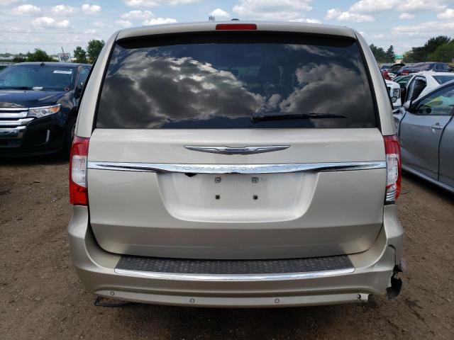 2C4RC1CG3ER198289 - 2014 CHRYSLER TOWN & COU TOURING L BEIGE photo 6