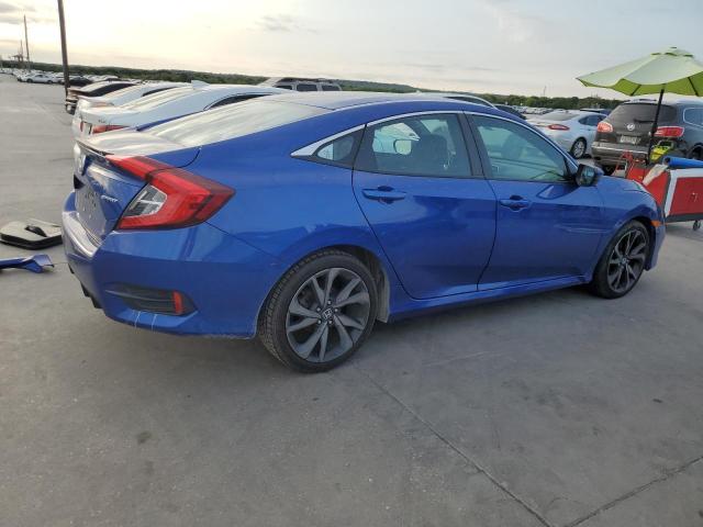2HGFC2F80KH604691 - 2019 HONDA CIVIC SPORT 蓝色 照片 3
