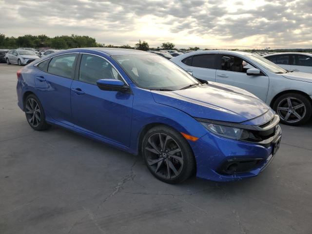 2HGFC2F80KH604691 - 2019 HONDA CIVIC SPORT 蓝色 照片 4