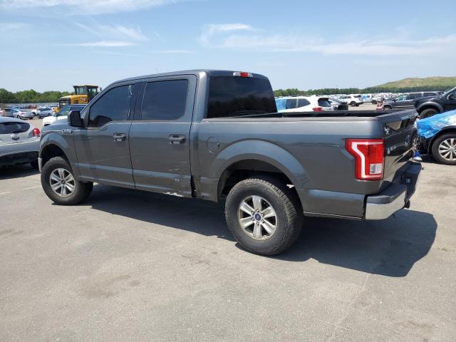 1FTEW1CF6GFB55685 - 2016 FORD F150 SUPERCREW GRAY photo 2