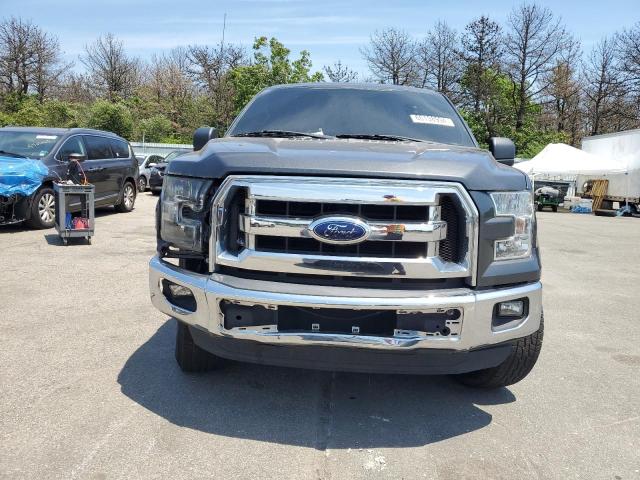 1FTEW1CF6GFB55685 - 2016 FORD F150 SUPERCREW GRAY photo 5