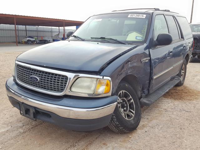 1FMRU15L92LA87334 - 2002 FORD EXPEDITION XLT  photo 2