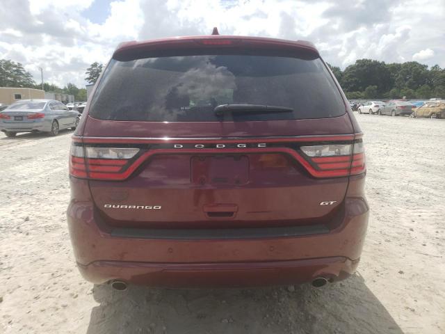 1C4RDHDG4KC779289 - 2019 DODGE DURANGO GT BURGUNDY photo 6