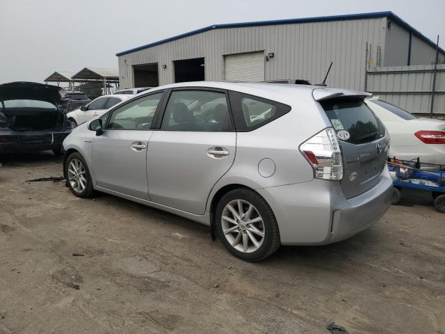 JTDZN3EU6C3063208 - 2012 TOYOTA PRIUS V SILVER photo 2