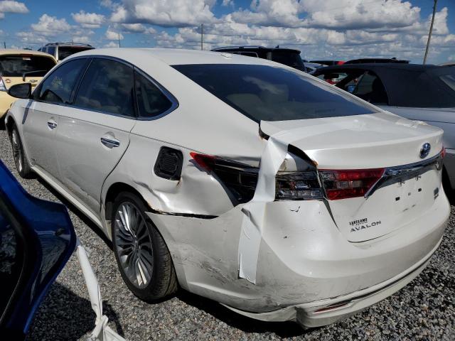 4T1BD1EB9GU053775 - 2016 TOYOTA AVALON HYBRID WHITE photo 3