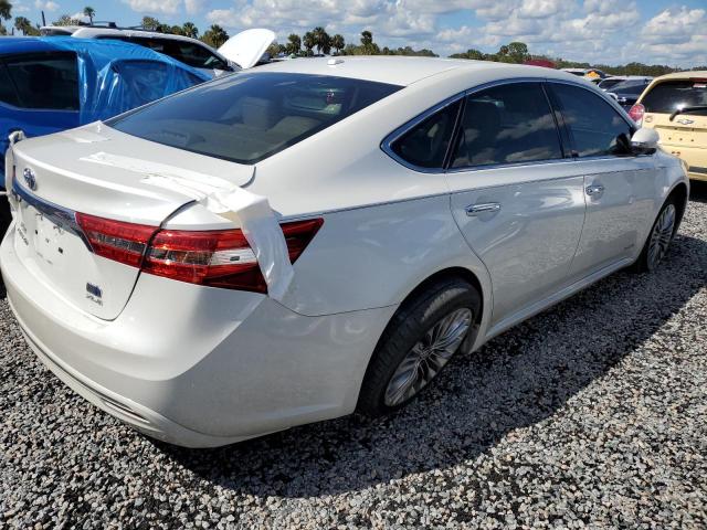 4T1BD1EB9GU053775 - 2016 TOYOTA AVALON HYBRID WHITE photo 4