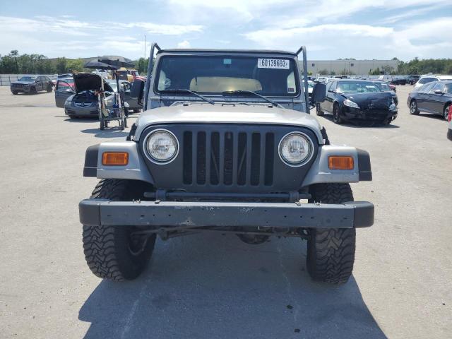 1J4FA29P81P302996 - 2001 JEEP WRANGLER / SE SILVER photo 5