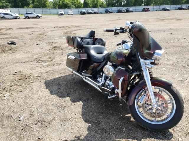 1HD1FC412AB669060 - 2010 HARLEY-DAVIDSON FLHTCU BURGUNDY photo 1