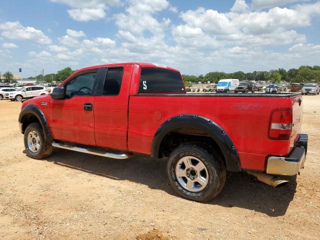 1FTPX14565FB63004 - 2005 FORD F150 RED photo 2