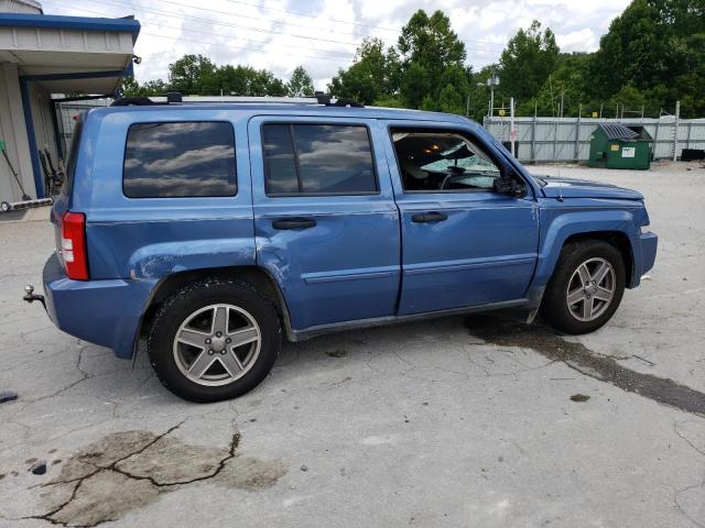 1J8FF48W07D279034 - 2007 JEEP PATRIOT LIMITED BLUE photo 3