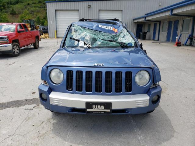 1J8FF48W07D279034 - 2007 JEEP PATRIOT LIMITED BLUE photo 5