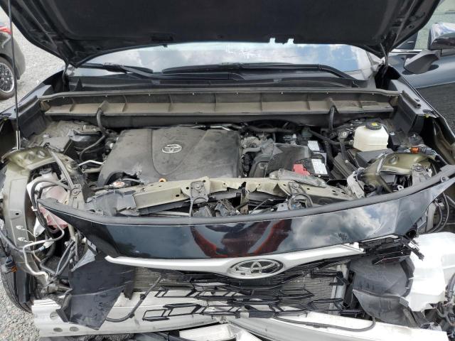 5TDGZRAH0NS092180 - 2022 TOYOTA HIGHLANDER XLE Սև լուսանկար 12