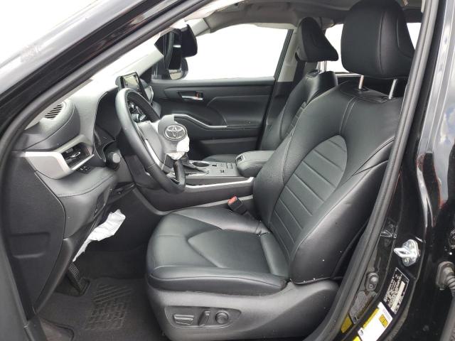 5TDGZRAH0NS092180 - 2022 TOYOTA HIGHLANDER XLE Սև լուսանկար 7