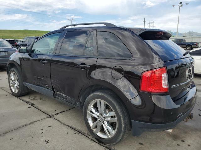 2FMDK4JC3DBE33842 - 2013 FORD EDGE SEL Qəhvəyi foto 2