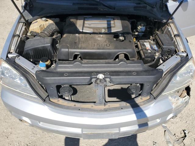 KNDJC733255365817 - 2005 KIA SORENTO EX SILVER photo 12