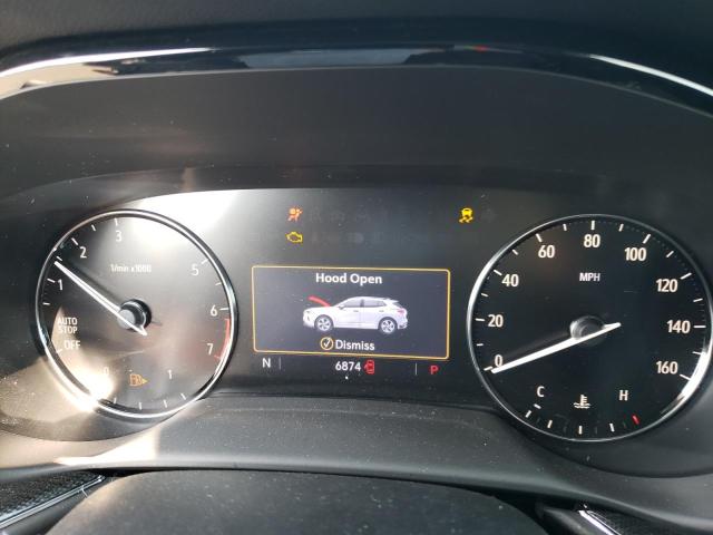 LRBAZLR48PD077377 - 2023 BUICK ENVISION PREFERRED BLACK photo 9