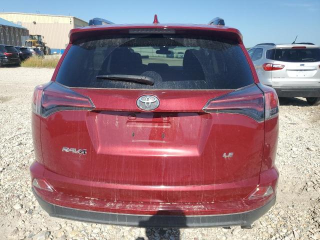 2T3ZFREV5JW476868 - 2018 TOYOTA RAV4 LE BURGUNDY photo 6