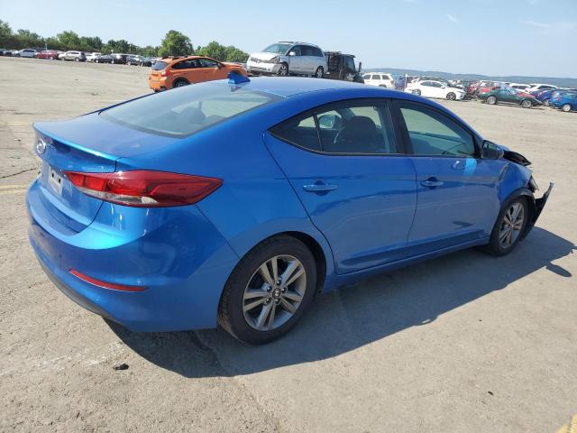 5NPD84LF2HH121676 - 2017 HYUNDAI ELANTRA SE BLUE photo 3