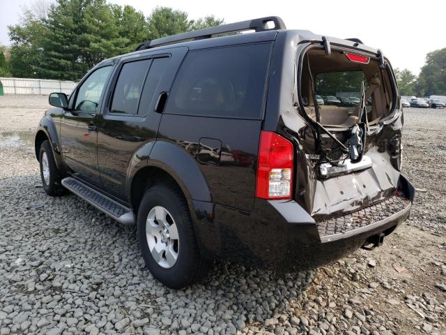 5N1AR1NB2BC611994 - 2011 NISSAN PATHFINDER S BLACK photo 2