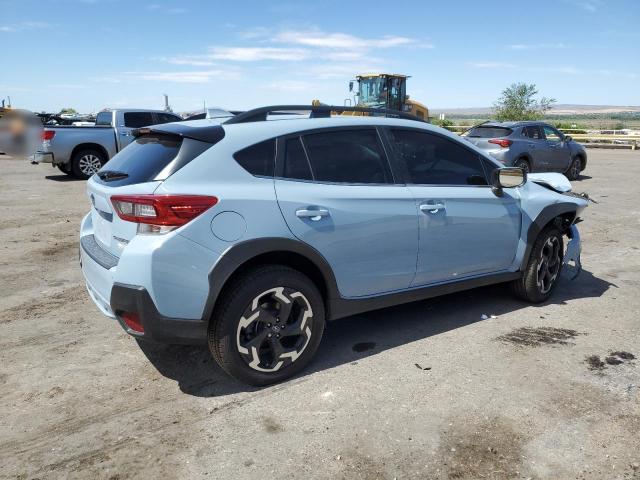 JF2GTHMC6M8379703 - 2021 SUBARU CROSSTREK LIMITED BLUE photo 3