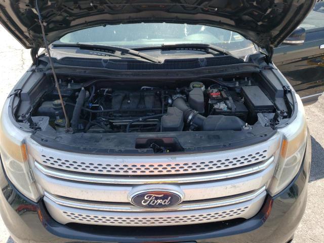 1FM5K7D80DGB51356 - 2013 FORD EXPLORER XLT BLACK photo 12