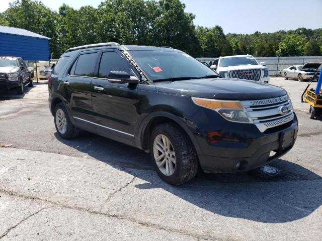 1FM5K7D80DGB51356 - 2013 FORD EXPLORER XLT BLACK photo 4