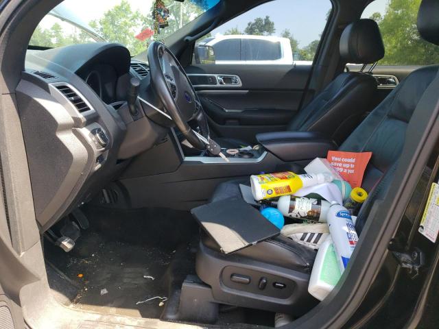1FM5K7D80DGB51356 - 2013 FORD EXPLORER XLT BLACK photo 7
