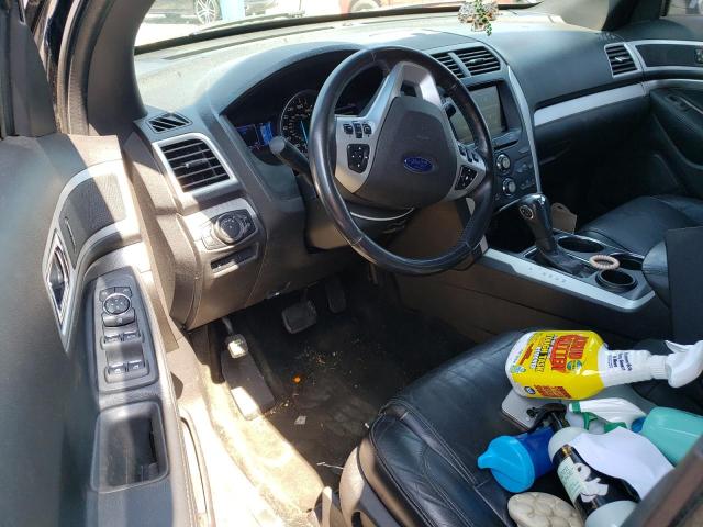 1FM5K7D80DGB51356 - 2013 FORD EXPLORER XLT BLACK photo 8
