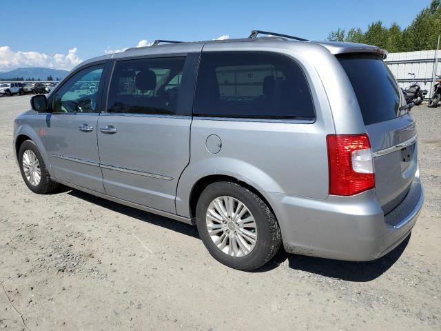 2C4RC1CG3DR808528 - 2013 CHRYSLER TOWN & COU TOURING L SILVER photo 2