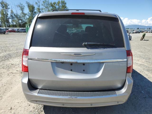 2C4RC1CG3DR808528 - 2013 CHRYSLER TOWN & COU TOURING L SILVER photo 6