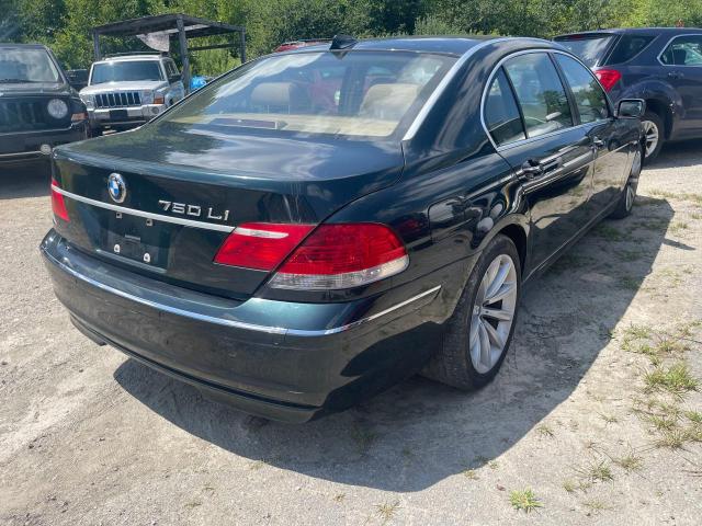 WBAHN835X8DT78158 - 2008 BMW 750 LI GREEN photo 4