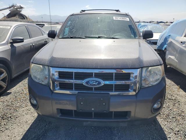 1FMCU0D72BKB85891 - 2011 FORD ESCAPE XLT GRAY photo 5