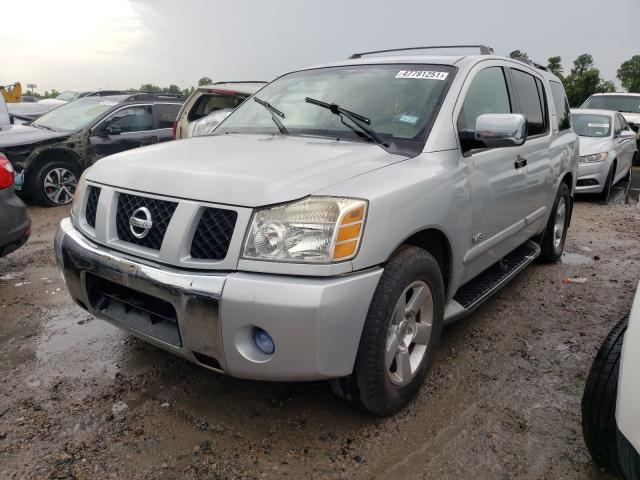 5N1AA08A55N725596 - 2005 NISSAN ARMADA SE SILVER photo 2