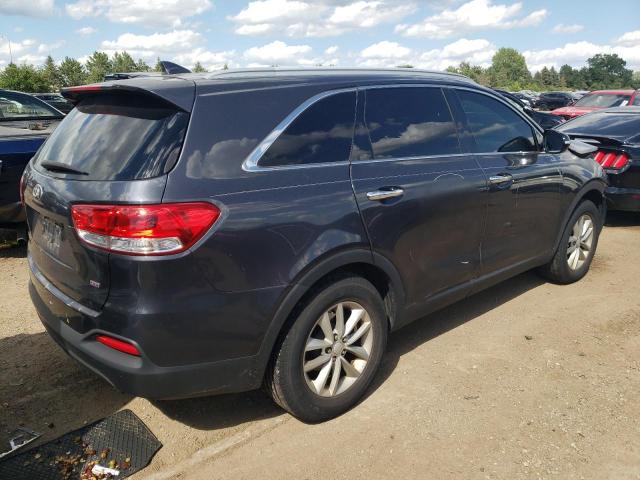 5XYPG4A34HG211038 - 2017 KIA SORENTO LX BLACK photo 3