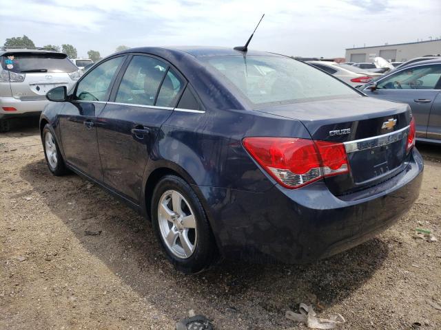 1G1PC5SB1E7203939 - 2014 CHEVROLET CRUZE LT BLUE photo 2