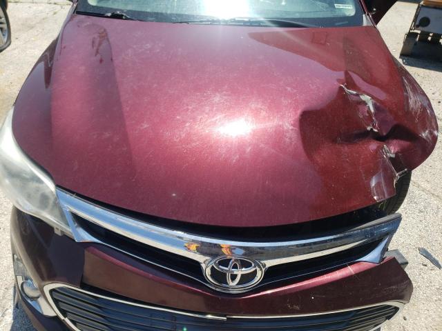 4T1BK1EB2EU107372 - 2014 TOYOTA AVALON BASE 勃艮第红 照片 11