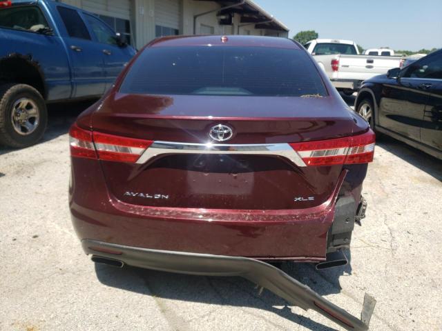 4T1BK1EB2EU107372 - 2014 TOYOTA AVALON BASE BURGUNDY photo 6