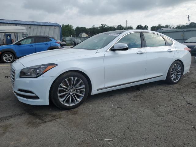 KMHGN4JE9FU056856 - 2015 HYUNDAI GENESIS 3.8L WHITE photo 1