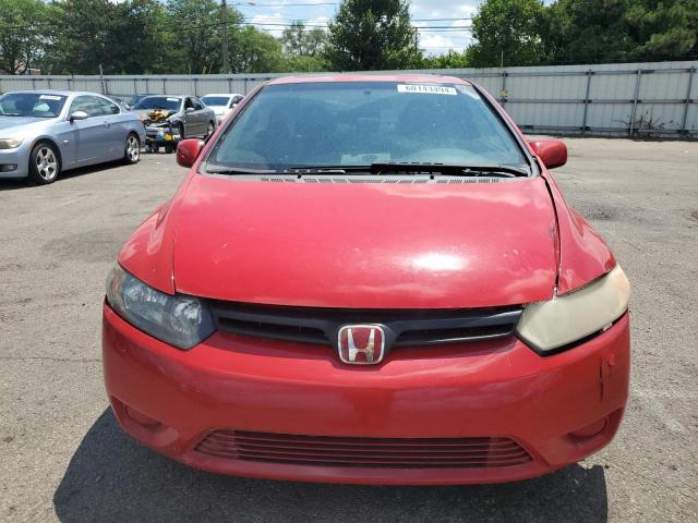 2HGFG12908H530808 - 2008 HONDA CIVIC EXL RED photo 5