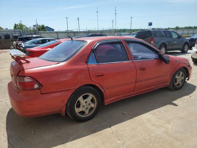 1HGCG5564YA133564 - 2000 HONDA ACCORD EX RED photo 3