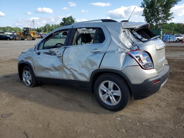 3GNCJLSB2GL271009 - 2016 CHEVROLET TRAX 1LT SILVER photo 2